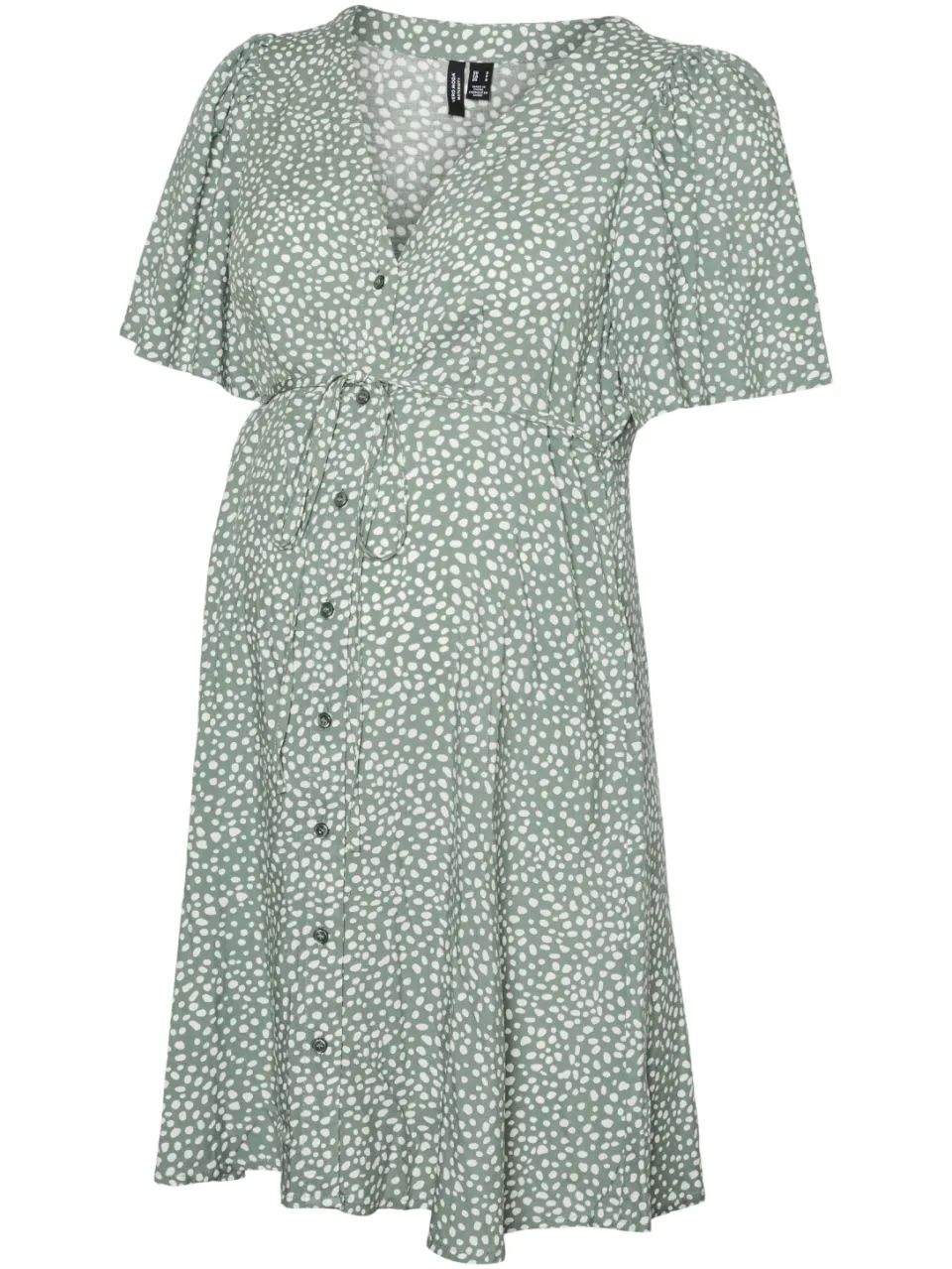 Vero Moda Maternity zwangerschapsjurk grijsgroen, foto 3