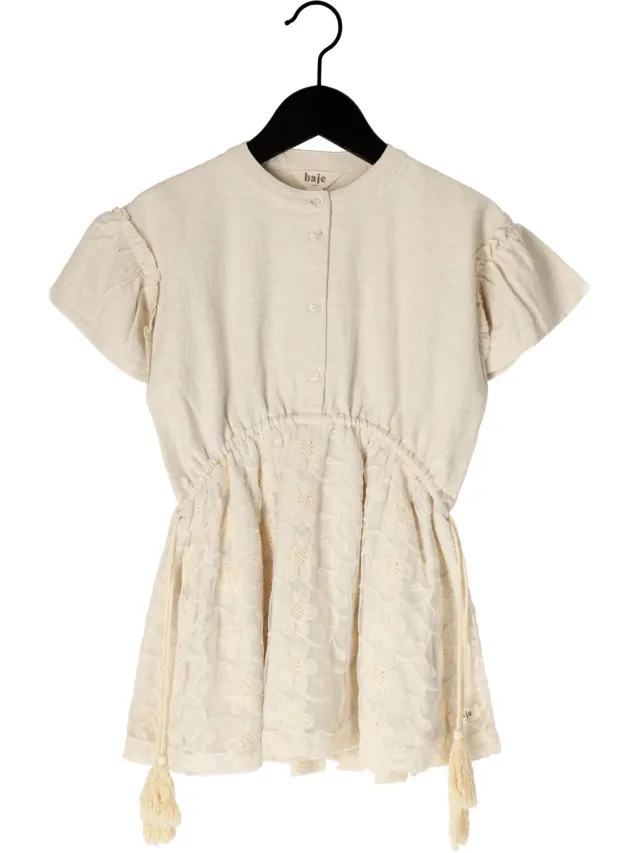 BAJE STUDIO Meisjes Jurken Claudie - Ecru, foto 2