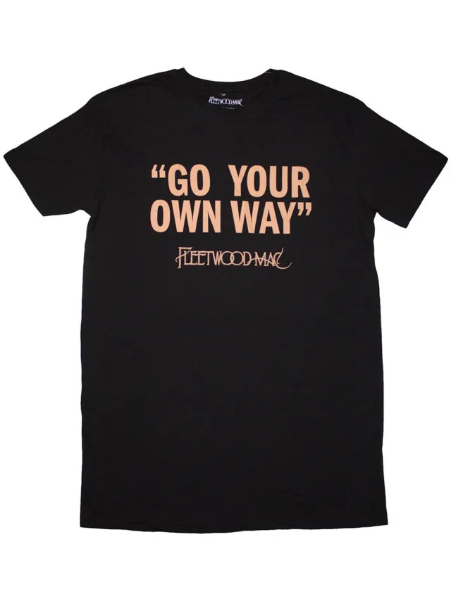 Fleetwood Mac Go Your Own Way T-shirtjurk - XL - Zwart