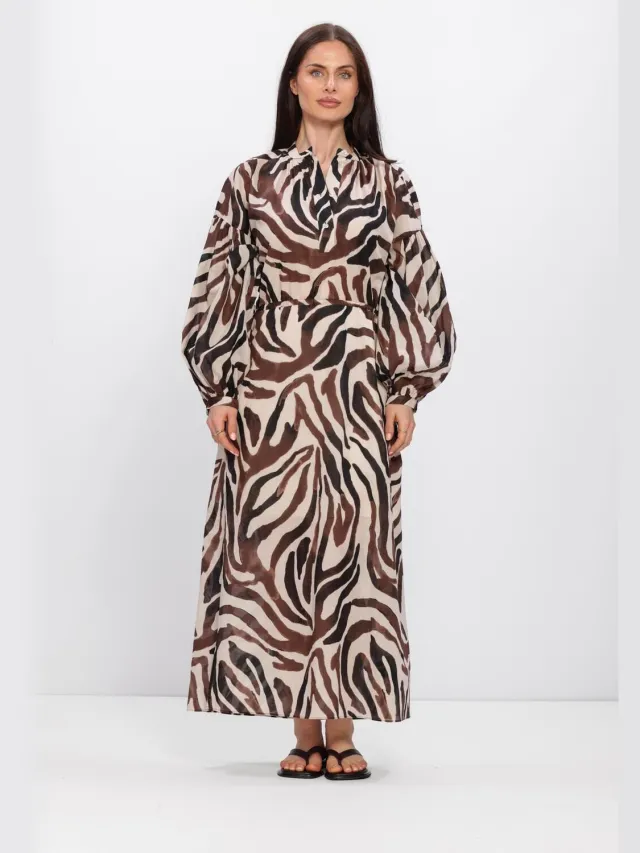 INWEAR Dames Jurken Rosalieiw Drawstring Dress - Beige