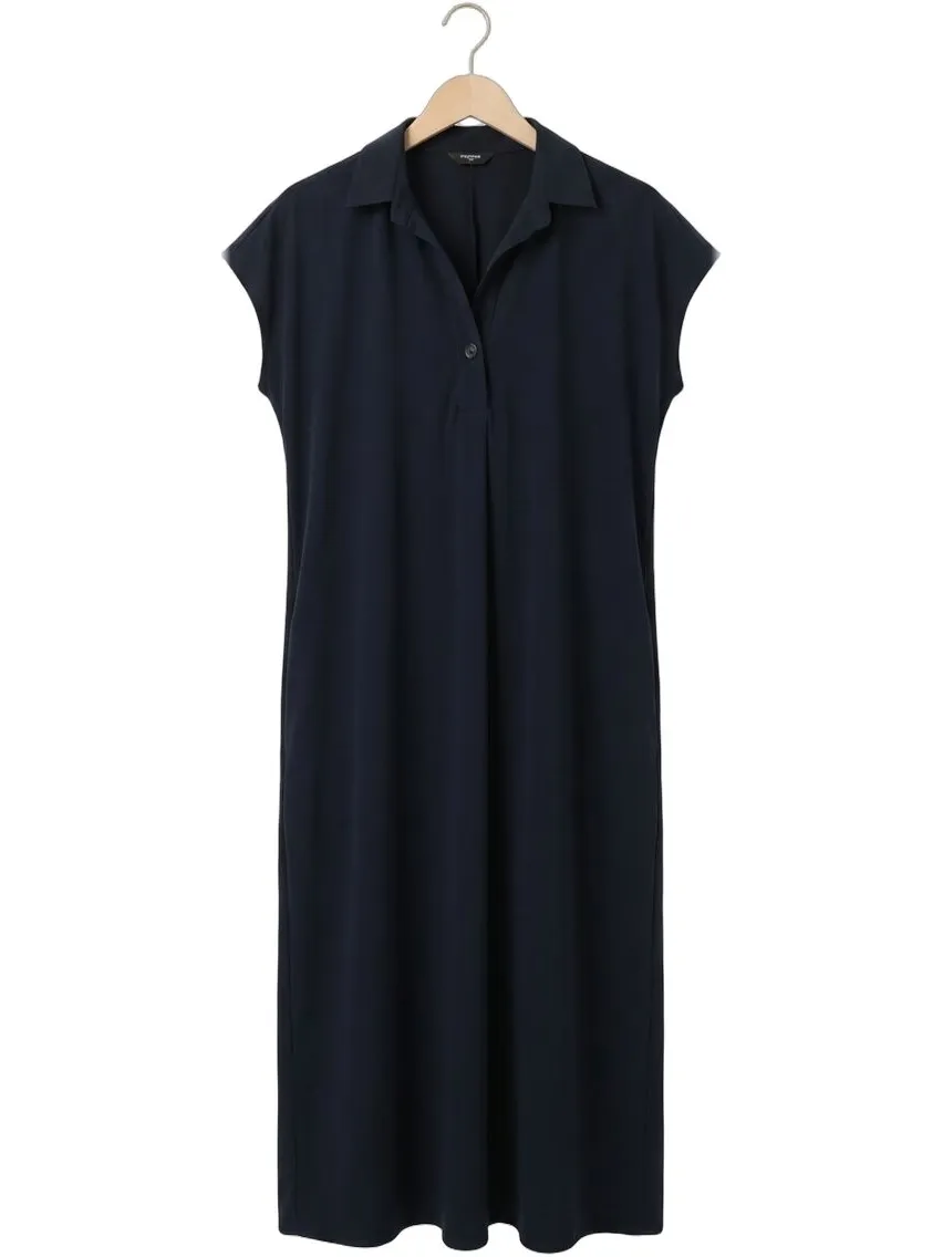 Penn & Ink Dames Jurken Dress - Donkerblauw, foto 2