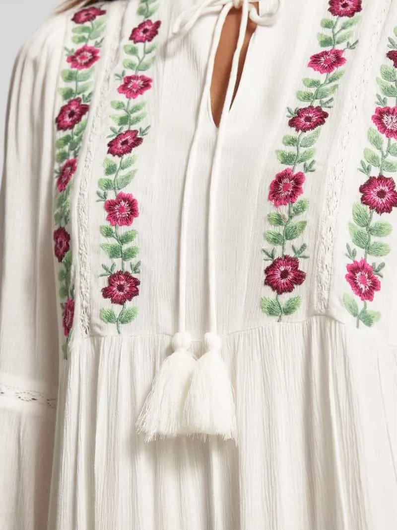 Yas Tunicajurk met stitchings model 'CHELLA' offwhite, foto 5