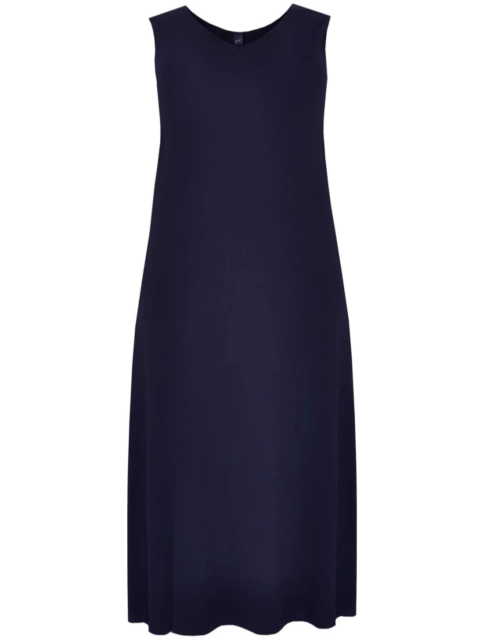 Yoek Maxi jurk v-hals | Blauw, foto 2