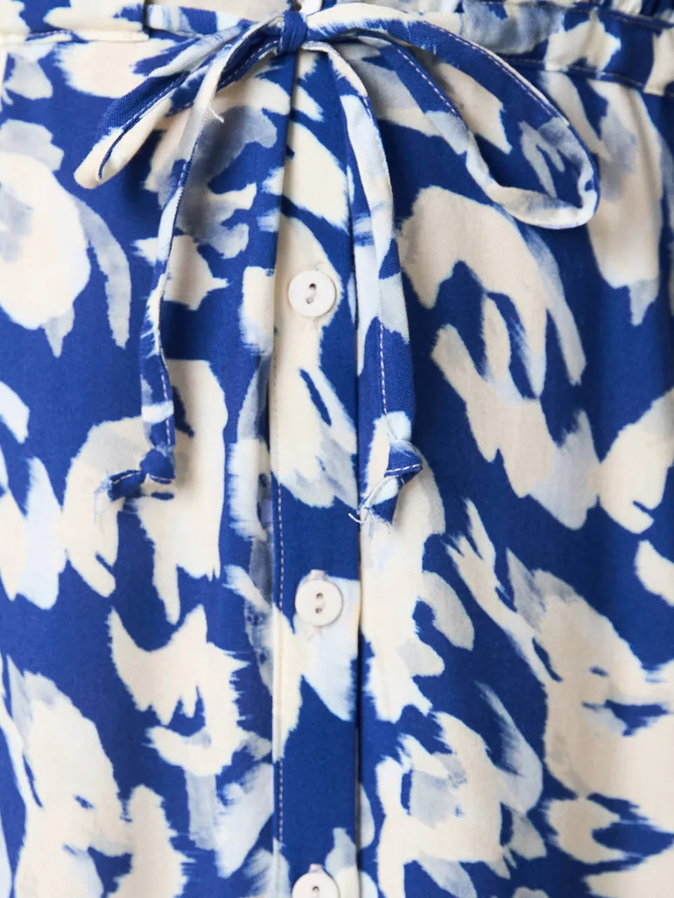 Miss Etam Plus midi jurk blauw, foto 6
