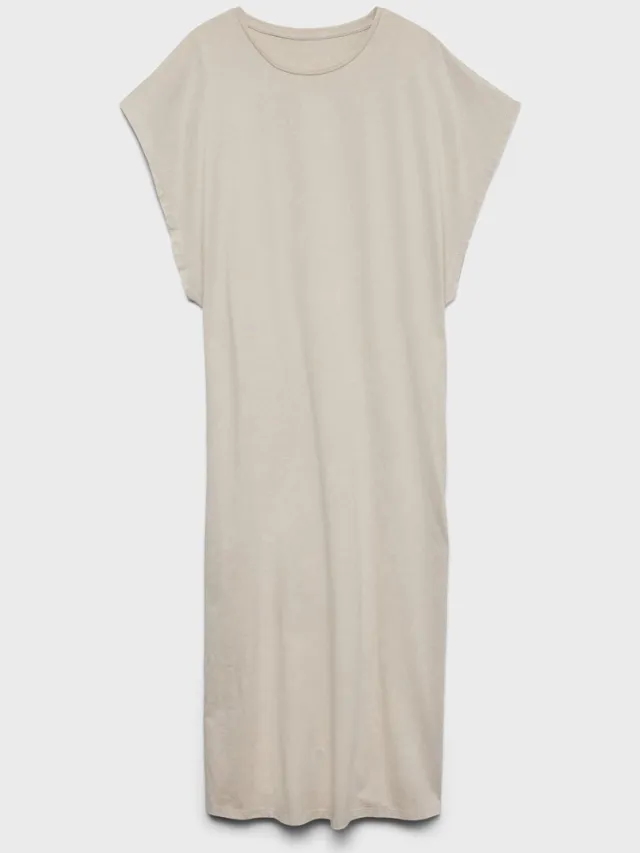 Vero Moda VMMILA SS MIDI DRESS JRS EXP SB4 - Dames - Mini jurken Silver Lining