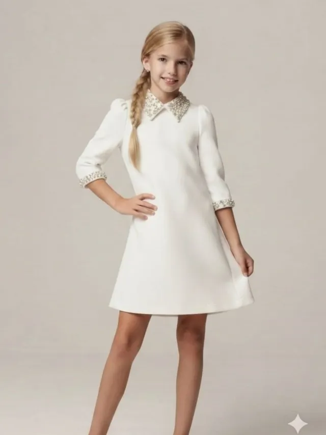 HILAL AKINCI KIDS Jeugdjurk Wit