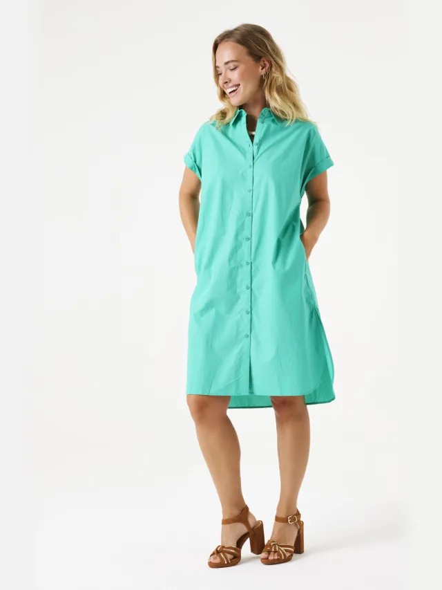 Garcia Groene blousejurk
