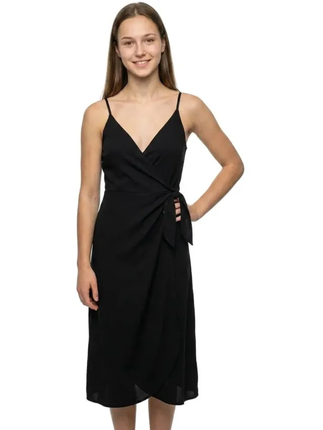 Only Jane Life Zoe Lange Jurk Zonder Mouwen Zwart L Vrouw Black