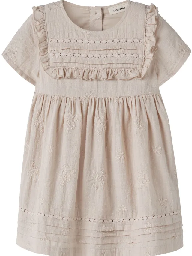 Lil' Atelier Jurk Loose fit Pumice Stone