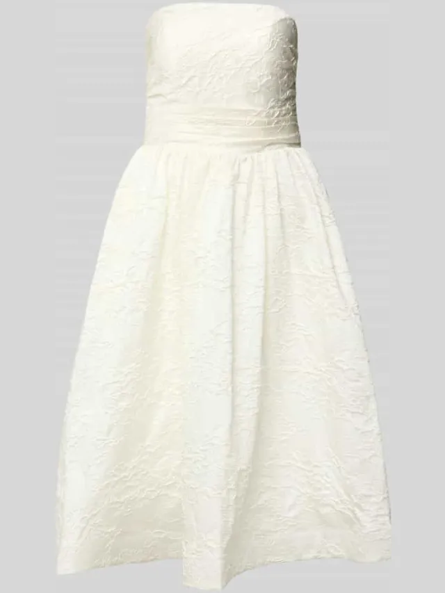 Hey Kyla mini-jurk met all-over bloemenmotief stitching offwhite, foto 2