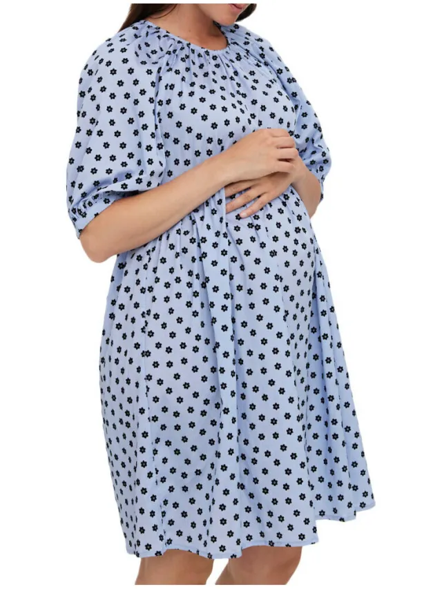 Vero Moda Jurk Vero Moda Meva Blauw