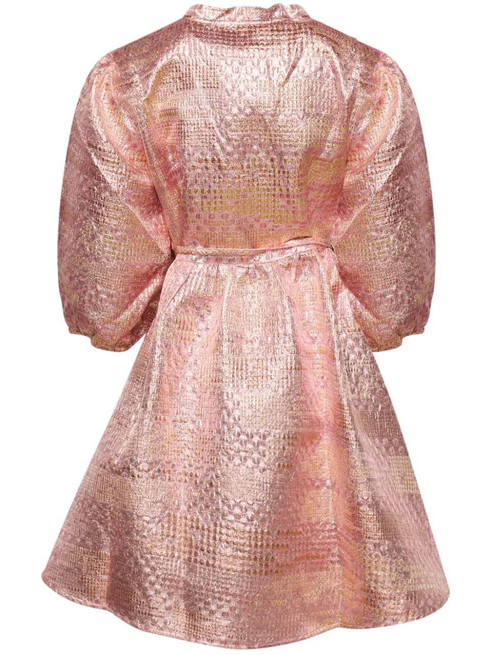 Noella Jannie Aya-jurk in roségoud, foto 2