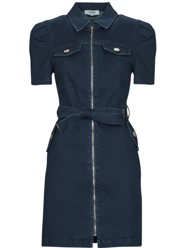 Morgan Korte Jurk Morgan RITZ Blauw