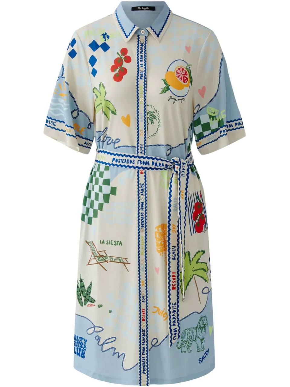 Miss Lagotte midi jurk multi