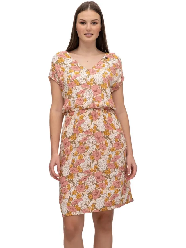 Ragwear Damesjurk Ragwear Florrence perzik