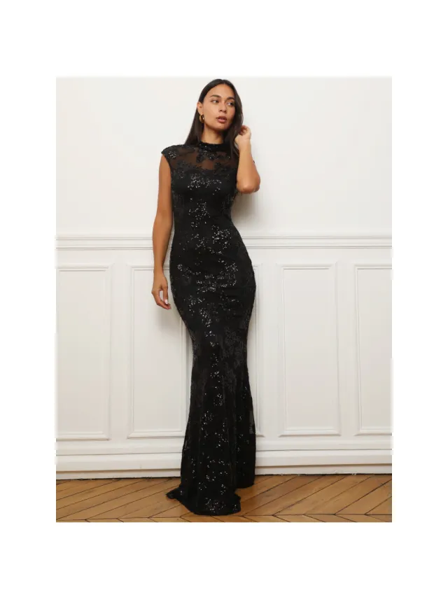 La Modeuse Jurk La Modeuse 79932_P190089 Zwart