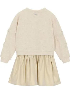 Le Chic sweatjurk beige, foto 2