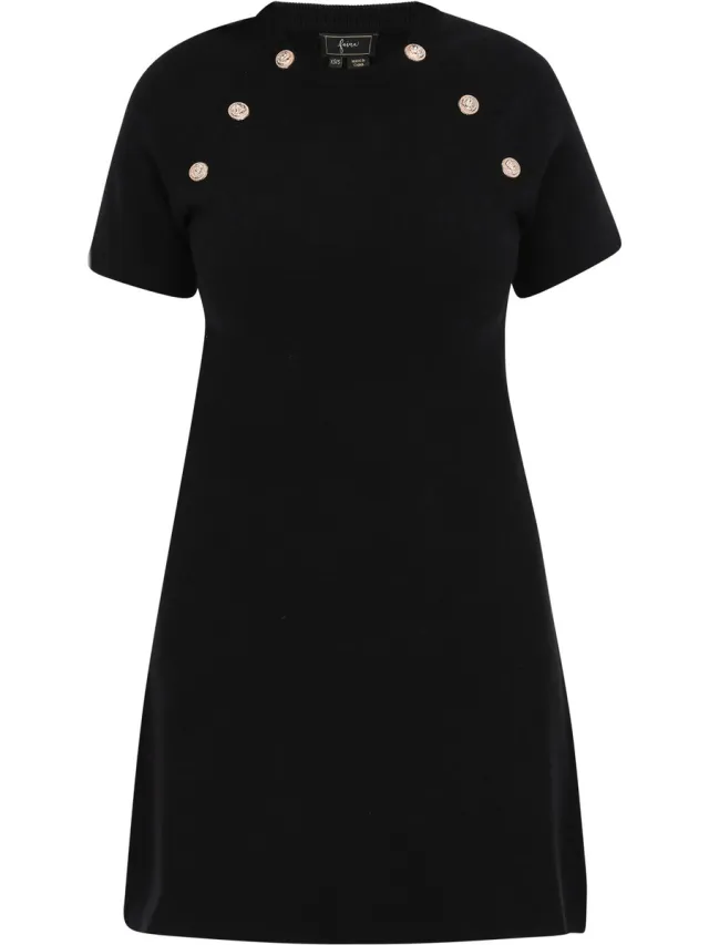 Faina jurk zwart