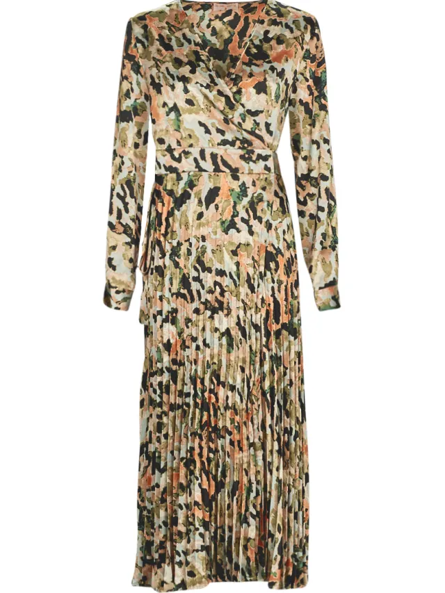 Moony Mood Lange Jurk Moony Mood NELEA Multicolour