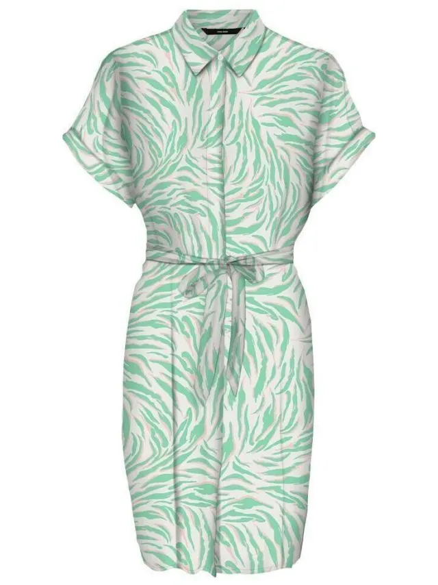 Vero Moda Korte Jurk Vero Moda Easy Joy 10302043 Groen