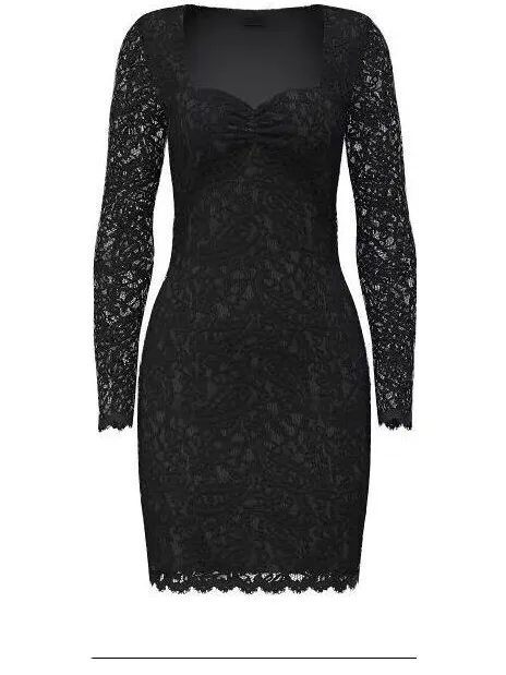 Guess Jurk Guess W6BK54 K6389-JBLK Zwart