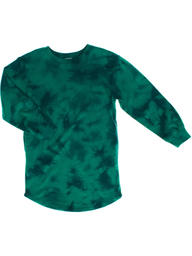 Gap Sweaterjurk ronde hals 756387 meisjes Groen
