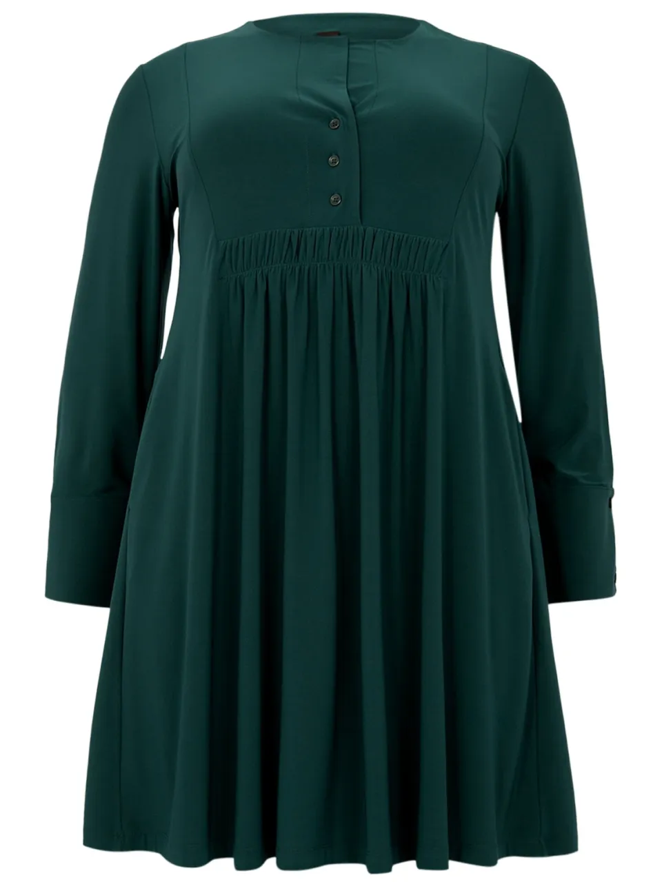 Yoek Jurk yoke | Dark Green, foto 2