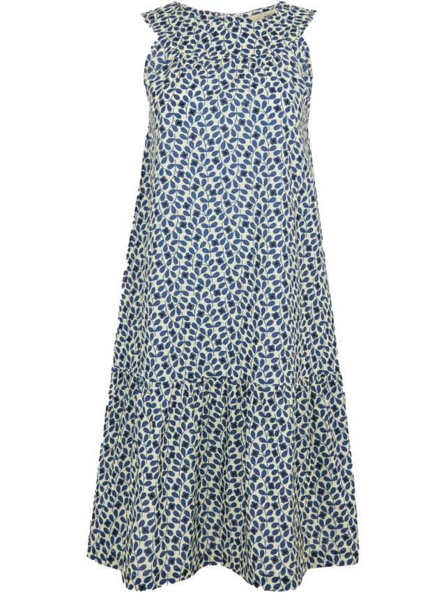 Regatta Dames/Dames Orla Kiely II Mouwloze Zomerjurk (Blauw)