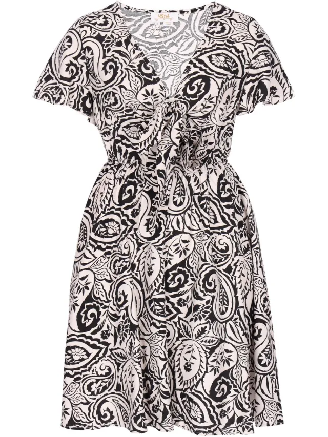 Usha Dress black
