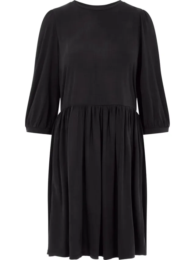 OBJECT COLLECTORS ITEM OBJECT OBJANNIE 3/4 DRESS Dames Jurk Zwart