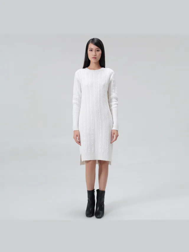 Smart & Joy Veter in de jumper van de achterste jumper Ecru