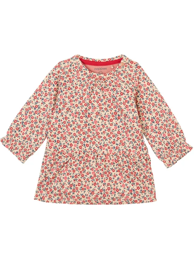 Noppies Dress Feneu long sleeve allover print Meisjes Jurk Appleblossom