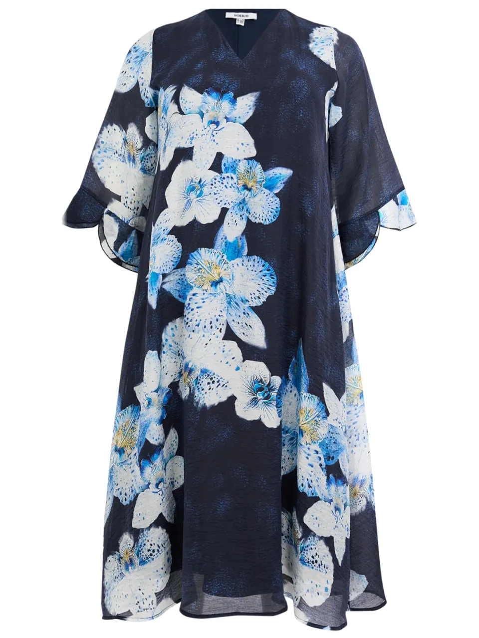 Yoek Jurk ORCHID | Blauw, foto 2