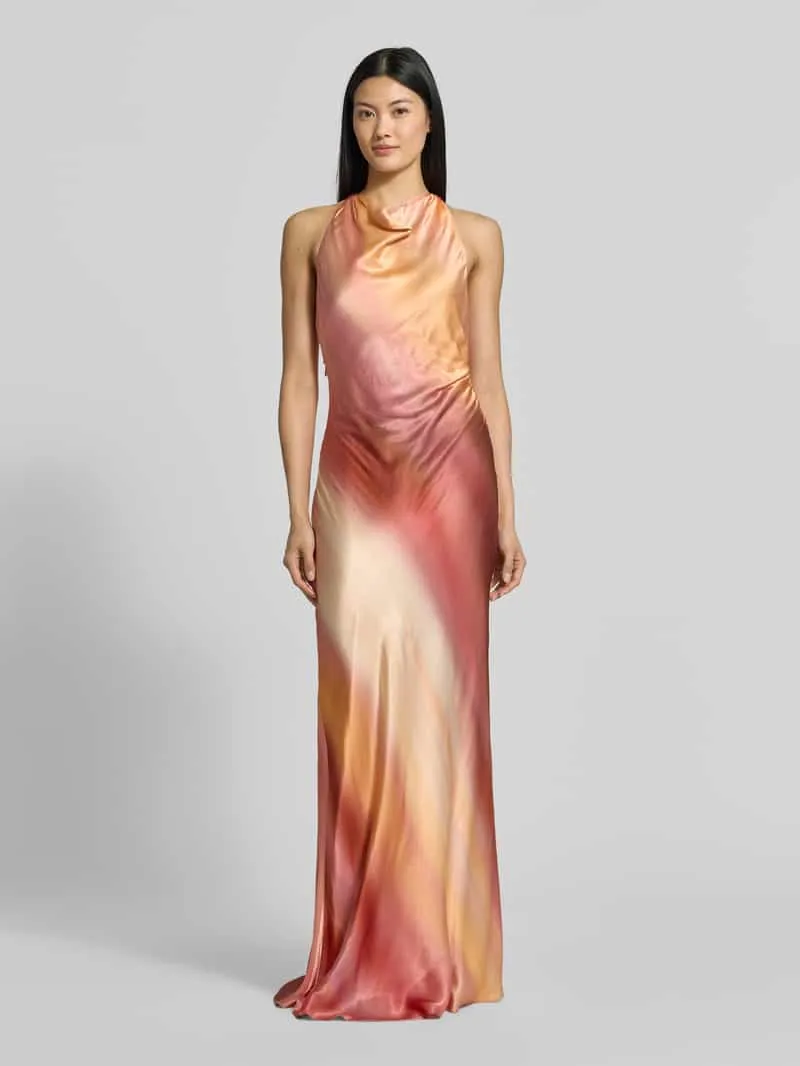 Forever New Avondjurk met halter model 'Andie' Oranje