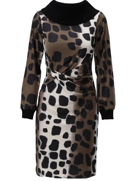 K-Design Jurk d114 Beige