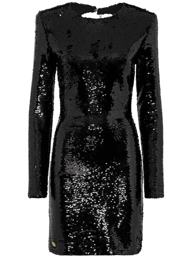 Philipp Plein Korte Jurk zwart, foto 2