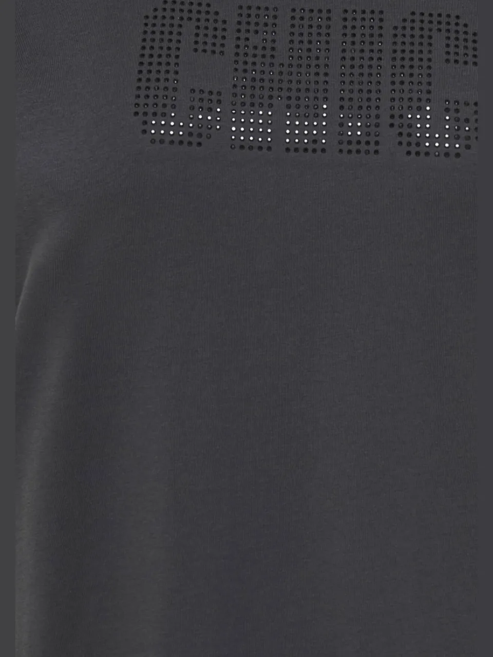 Only Carmakoma mini jurk met strass-steentjes en tekst Plus Size - grijs, foto 2