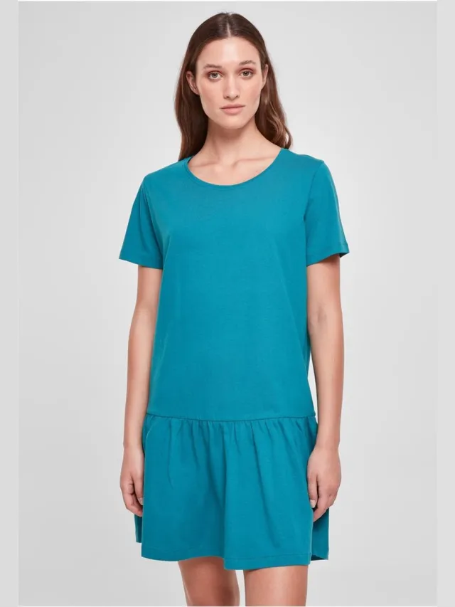 Urban Classics Valance Tee Korte jurk - XS - Blauw