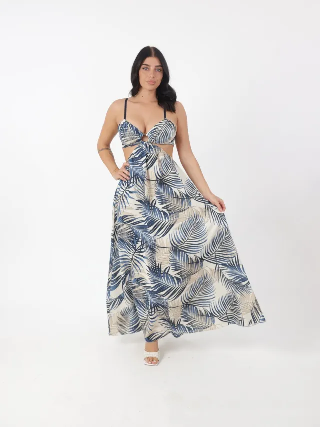 Elara Kleid Blau