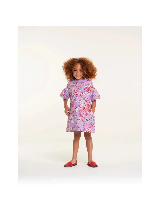 Oilily Digi sweat jurk Veelkleurig