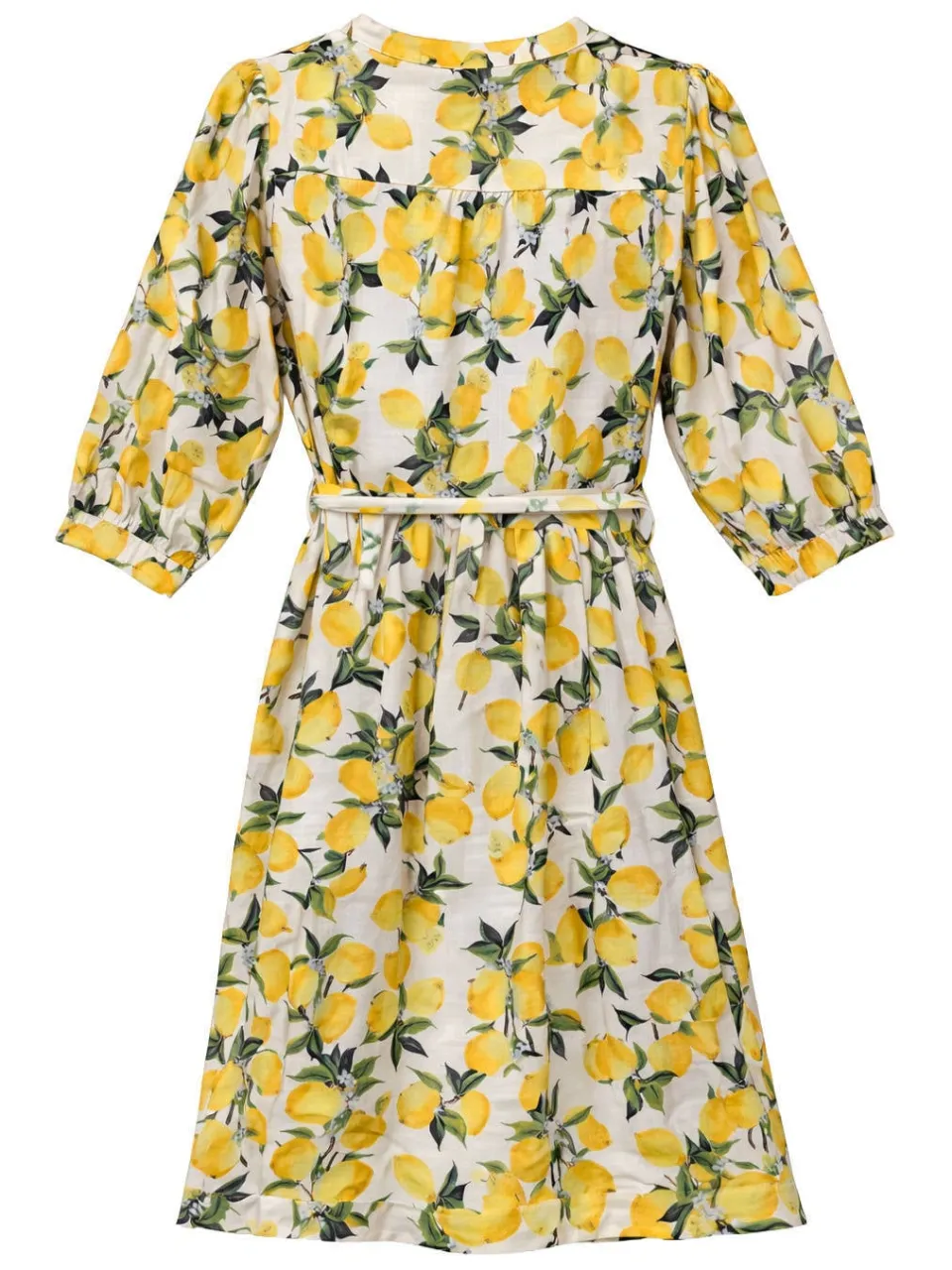 Smashed Lemon zomerjurk met print - geel, foto 2