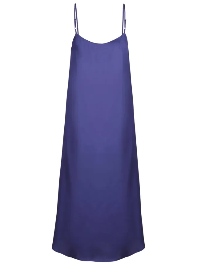 Neu Nomads dames vegan Slip Dress Easy Lapisblauw Donkerblauw