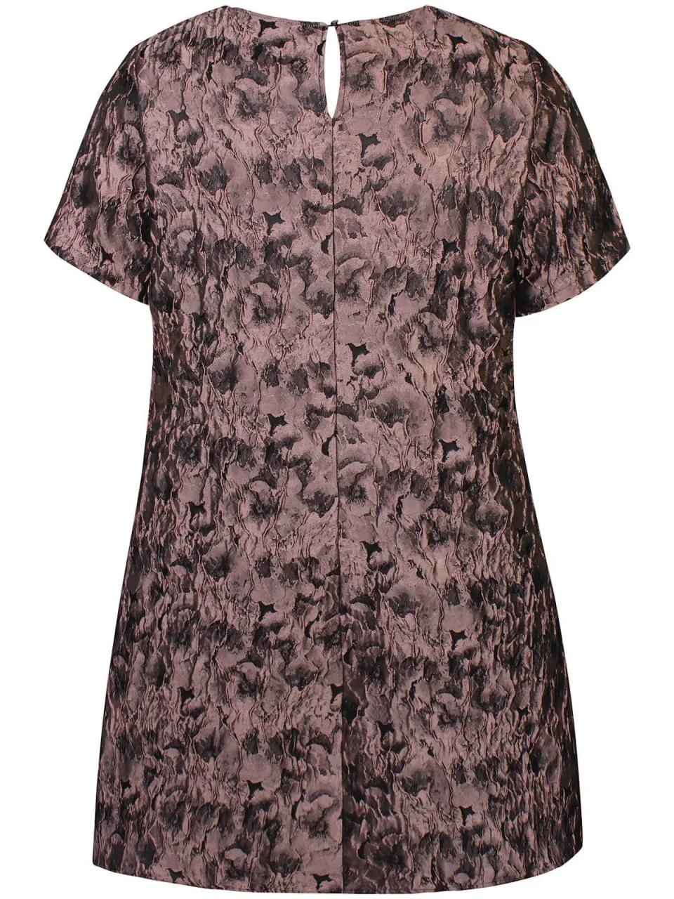 Anyday Plus Size gebloemde A-lijn jurk - roze, foto 2