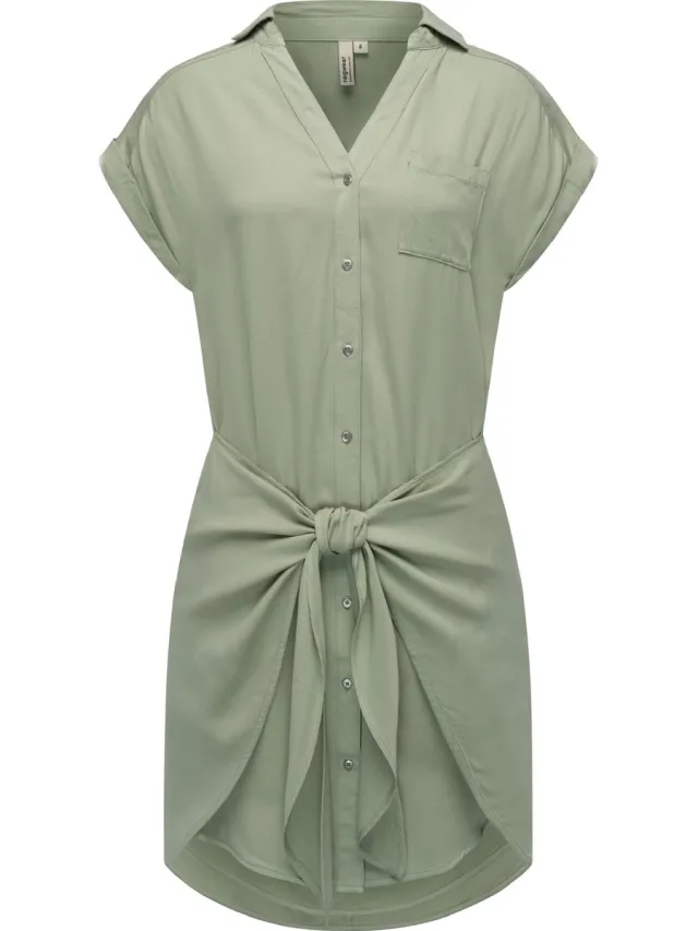 Ragwear Dames Blouse jurk Stofgroen