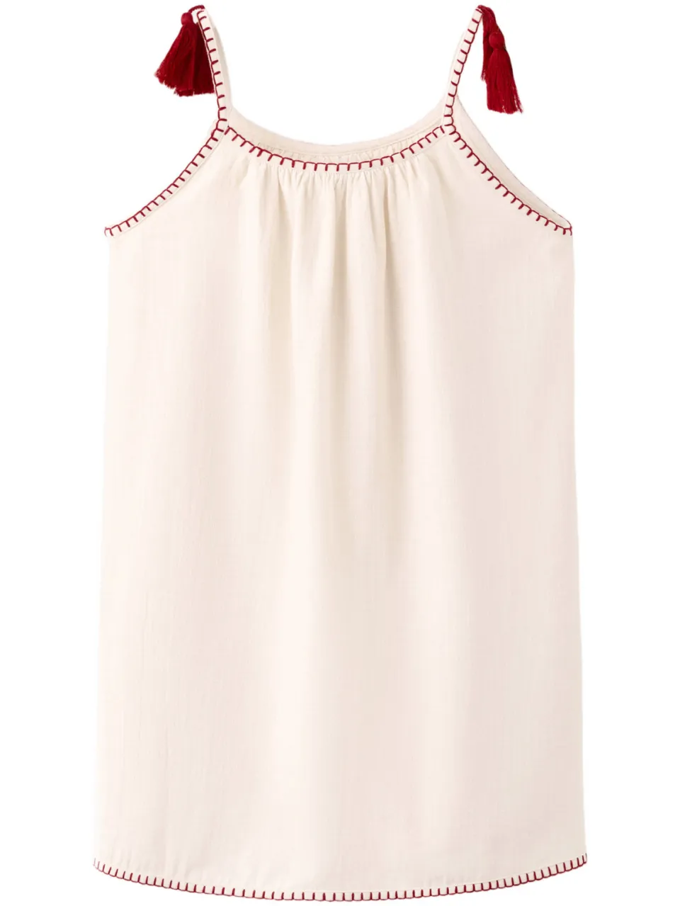Mango zomerjurk met borduursels ecru, foto 3