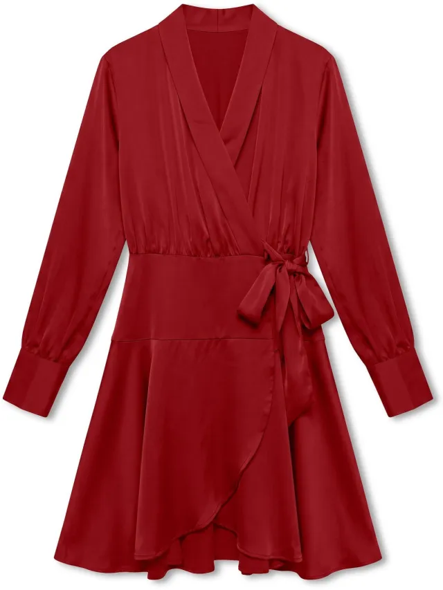 Vero Moda Jurk VMBELLE Korte jurk red dahlia 1