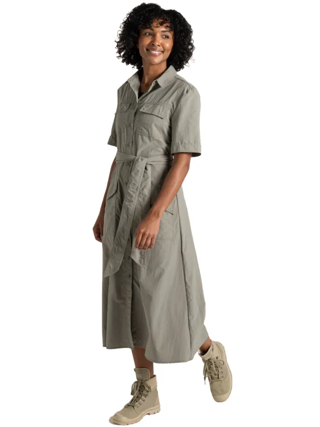 Craghoppers Dames/Dames Carina Adventure Nosilife Jurk (Vert) Saliegroen