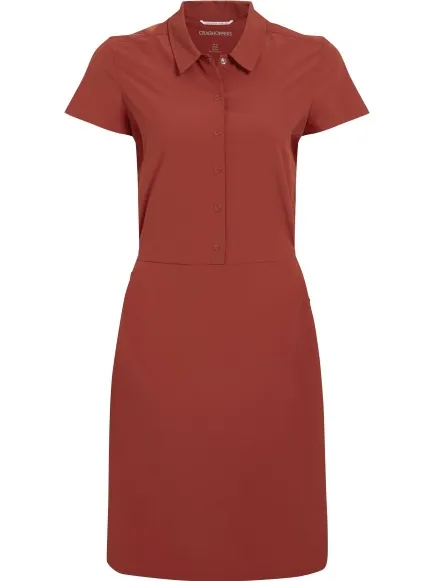 Craghoppers Women's NosiLife Pro Dress IV - Jurk, rood