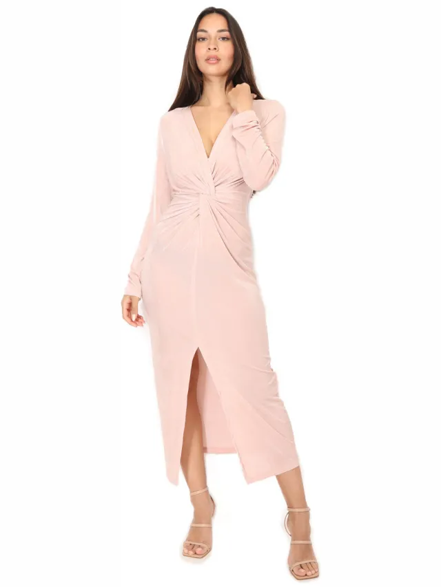 La Modeuse Jurk La Modeuse 71261_P167342 Roze