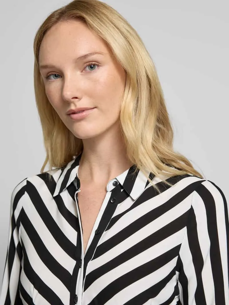 Yas Overhemdjurk van viscose met knoopsluiting zwart, foto 4